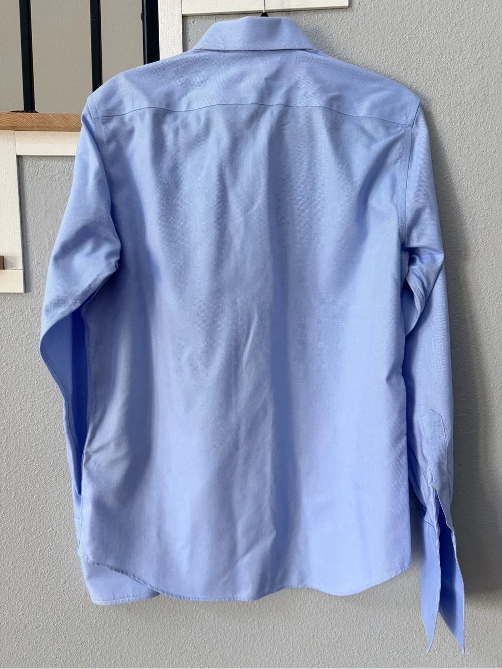 Banana Republic Men's Light Blue French Cuff Button-Up Dress Shirt Sz Small
